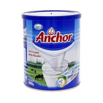 Anchor Full Cream Milk Powder Tin 400g