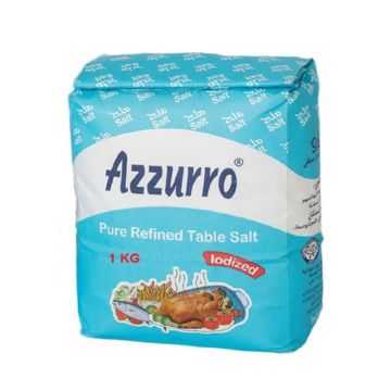 Azzurro Pure Refined Iodized Salt 1kg