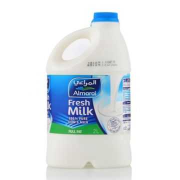 Almarai Fresh 100% Pure Milk Full Fat 2L