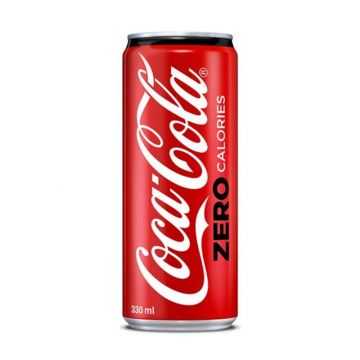 Coca Cola Zero Sugar Can 330ml