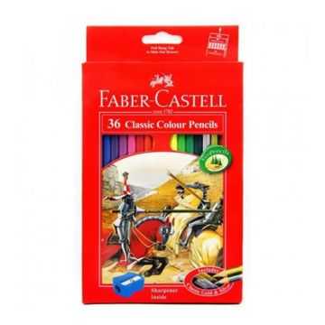 Faber Castell 36-Piece Classic Colour Pencils