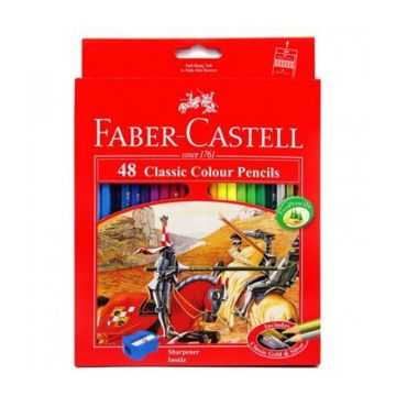 Faber Castell 48-Piece Classic Colour Pencils
