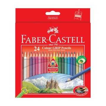 Faber Castell 24-Pcs Colour Pencils