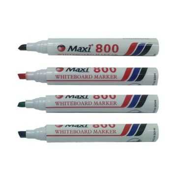 Maxi Chisel Tip Whiteboard Marker Assorted