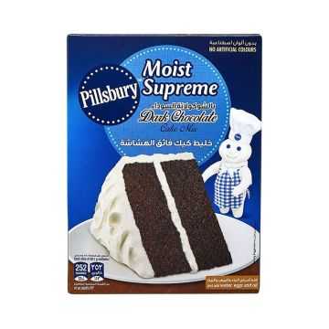 Pillsbury Dark Chocolate Cake Mix 485g