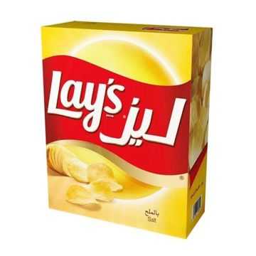 Lays Salted Potato Chips 14g Pack of 105