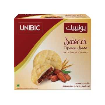 Unibic Date Rich Maamoul Date Filled Cookies 480g