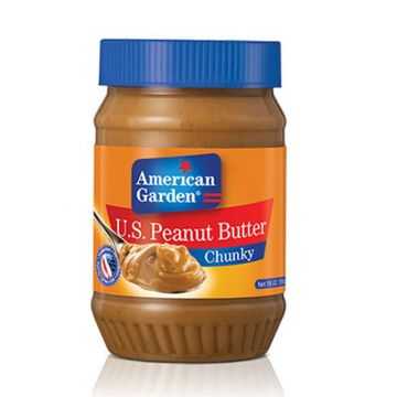 American Garden Peanut Butter Chunky 18oz