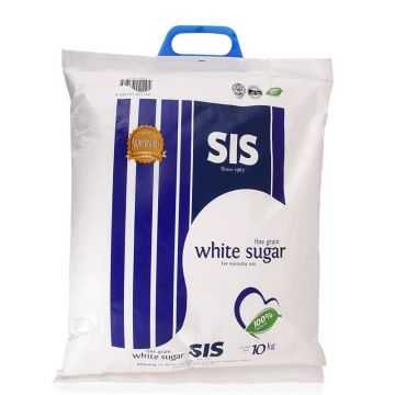 SIS Fine Grain White Sugar,10kg Bag