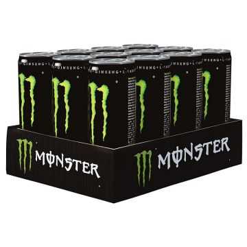 Monster Green Energy Drink 250ml Pack of 12