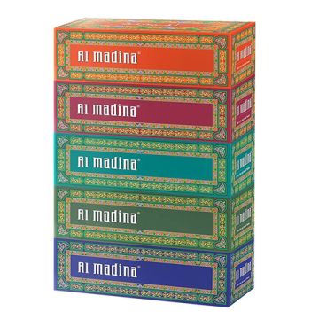 Al Madina Facial Tissue, 200 Sheets x 2 Ply Pack of 5