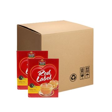 Brooke Bond Red Label Black Loose Tea 200g, Box of 48
