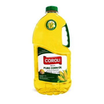 Coroli Pure Corn Oil Pet Jar 3ltr Pack of 4