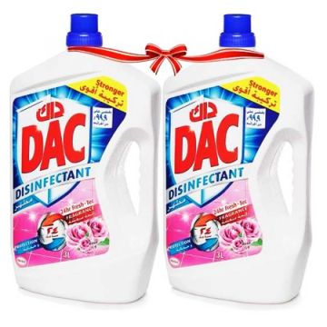 DAC Rose & Floral Disinfectant Liquid 3L Twin Pack