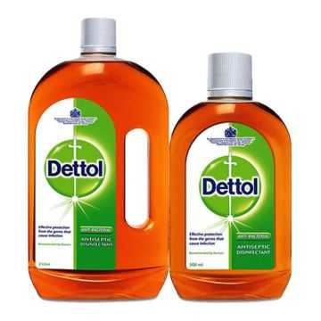 Dettol Anti-Bacterial Antiseptic Disinfectant 2L+500ml