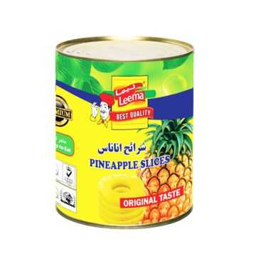 Leema Pineapple Slices Round 565g
