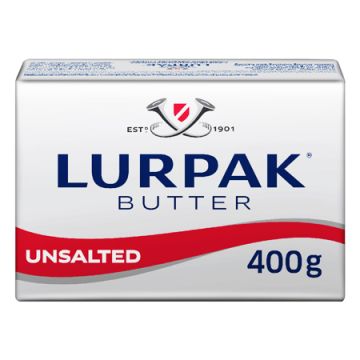 Lurpak 100% Butter Unsalted 400g