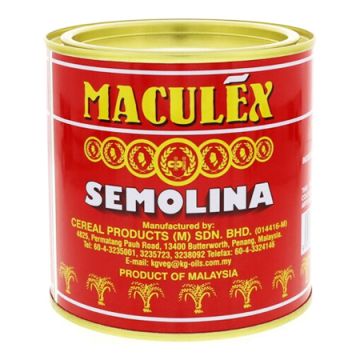 Maculex Semolina Tin 500gm