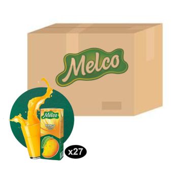 Melco Cool Mango Flavored Juice 180ml Pack of 27
