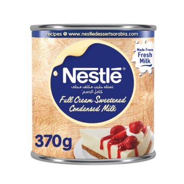 Nestle Sweetened Condensed Milk 370g Pack of 3