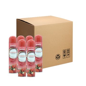 Top Collection  Air Freshner Strawberry 300ml, Box of 72