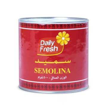Daily Fresh Semolina Tin 500g Pack of 2